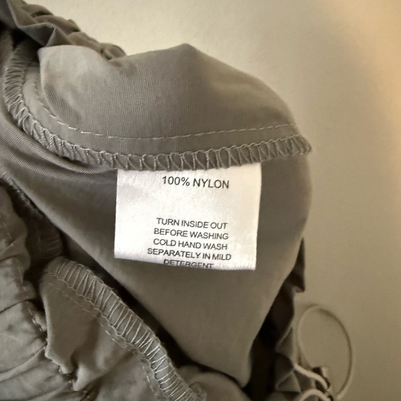 White Fox Nylon Gray Joggers - Picture 4 of 4